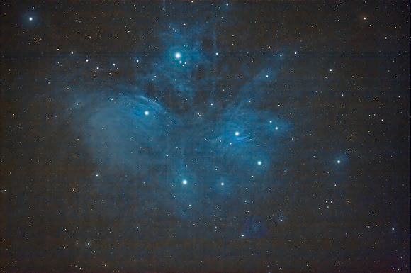 M45 Pleiades Star Cluster